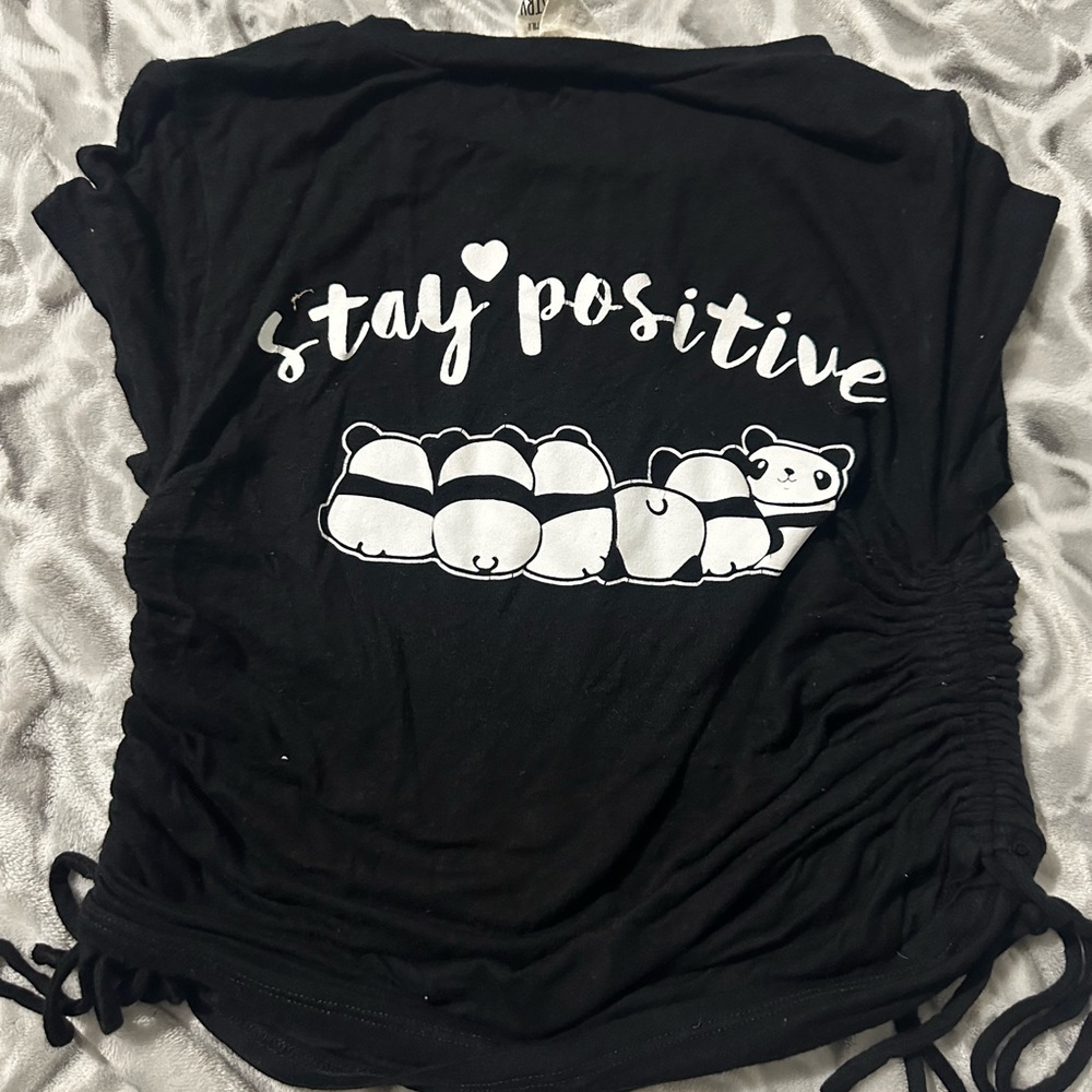 French Pastry Black Tee